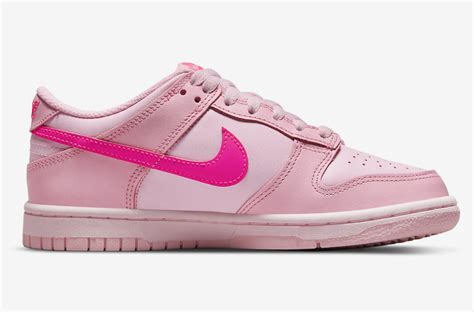 nike triple pink dunks|triple pink dunks release date.